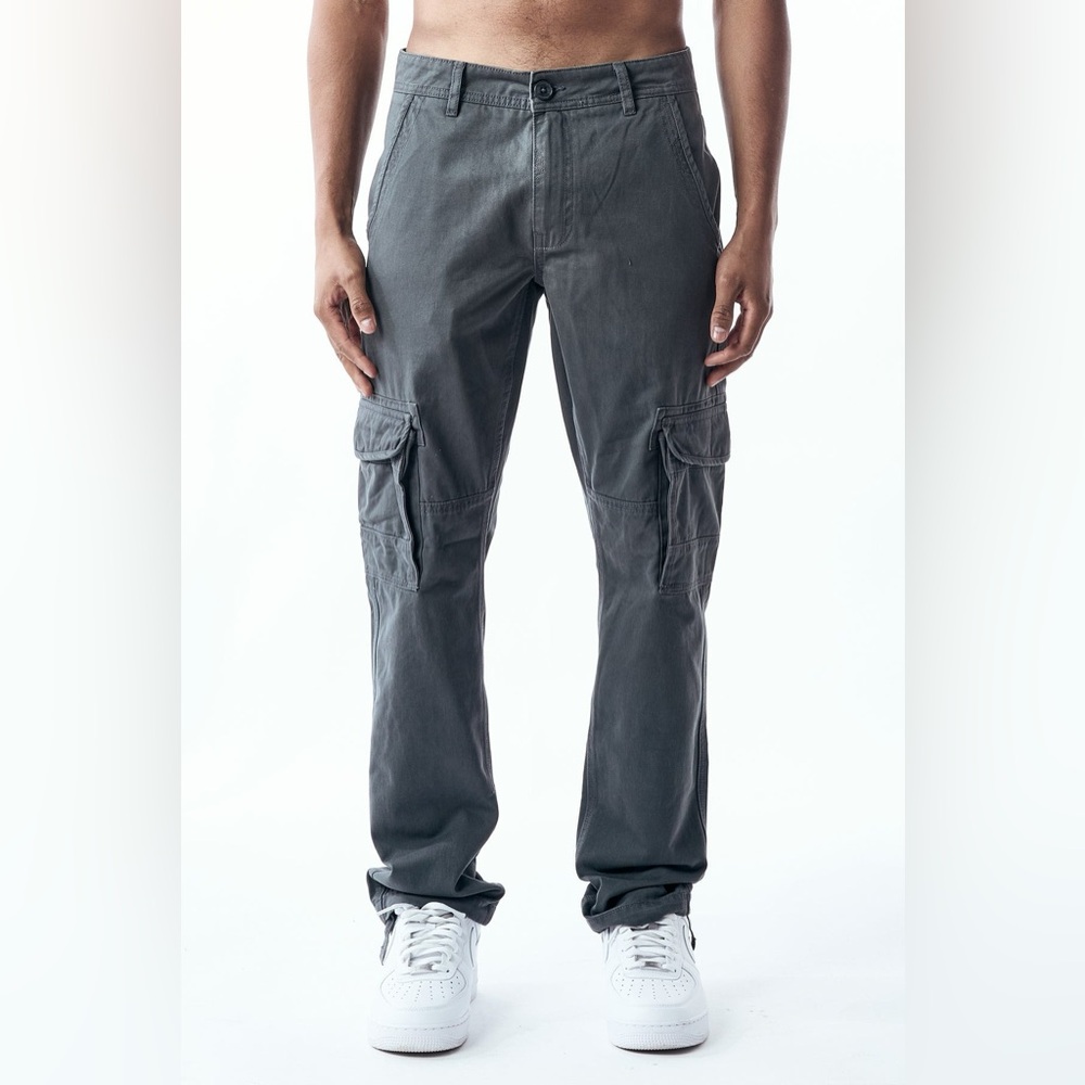 M Society TECH CARGO - Charcoal Men Pants